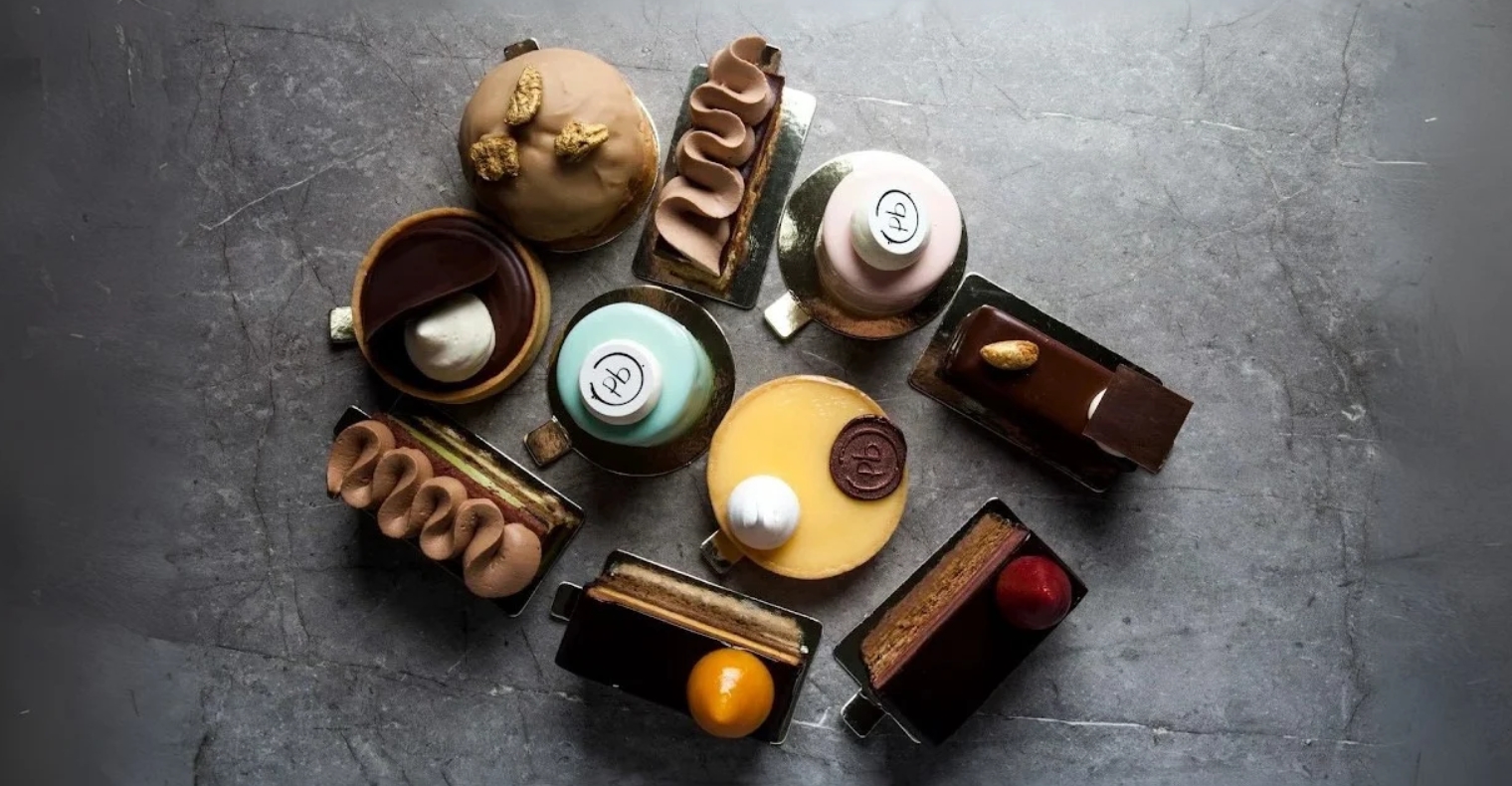 Assortment of delicious desserts